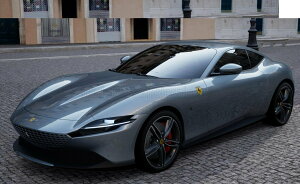 POLISTIL 1/18 ~jJ[ _CLXgf 2019Nf tF[ FERRARI - ROMA 2019 NUMBERED ONE BY ONE - GRIGIO TITANIO O[^bN