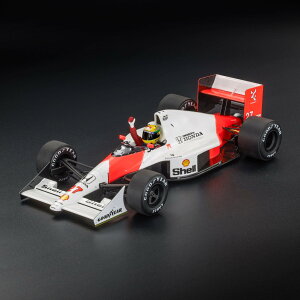 GP Replicas 1/18 1990NiRGP Df }N[ McLAREN - F1 MP4/5B HONDA V10 TEAM MARLBORO No.27 WORLD CHAMPION WINNER MONACO GP 1990 (with pilot figure + arm raised Иrグ|[Y) AYRTON SENNA ACgEZi h