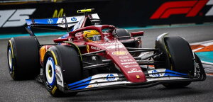 Looksmart 1/18 ~jJ[ W v|[Vf 2025N5}CA~GP tF[ FERRARI - F1 SF-25 TEAM SCUDERIA FERRARI HP No.44 MIAMI GP 2025 LEWIS HAMILTON CXEn~g