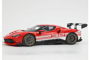 BBR 1/18 �~�j�J�[ ���W�� �v���|�[�V�������f�� 2023�N���f�� �t�F���[�� FERRARI 296 GT3 3.0L TWIN TURBO V6 CHALLENGE No.32 LAUNCH VERSION 2023