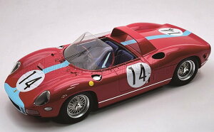 Tecnomodel eNmf 1/18 ~jJ[ W v|[Vf 1964N}24 2 tF[ FERRARI - 330P 4.0L V12 SPIDER TEAM MARANELLO CONCESSIONAIRES No.14 2nd 24h LE MANS 1964 JO BONNIER - GRAHAM HILL