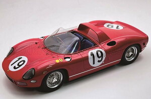Tecnomodel eNmf 1/18 ~jJ[ W v|[Vf 1964N}24 3 tF[ FERRARI - 330P 4.0L V12 TEAM SEFAC FERRARI SPA No.19 3rd 24h LE MANS 1964 JOHN SURTEES - LORENZO BANDINI