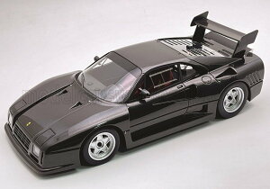 Tecnomodel eNmf 1/18 ~jJ[ W v|[Vf 1985Nf tF[ FERRARI - 288 GTO EVOLUZIONE 1985 - SILVER WHEELS ubN