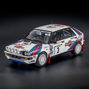Topmarques gbv}PX 1/12 XP[ W v|[Vf 1987N[ET Df `A LANCIA - DELTA 4WD No.3 WINNER RALLY SANREMO MARTINI (NIGHT VERSION) 1987 M.BIASION - T.SIVIERO