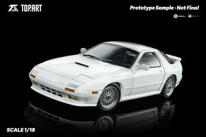 TopArt 1/18 ~jJ[ _CLXgf 1989Nf }c_ MAZDA RX7 FC3S COUPE 1989 zCg