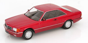 KK Scale 1/18 �~�j�J�[ �_�C�L���X�g���f�� 1985�N���f�� �����Z�f�X�x���c MERCEDES BENZ - S-CLASS 500 SEC (C126) COUPE 1985 ���b�h���^���b�N