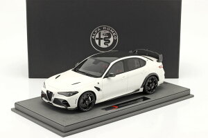 BBR 1/18 ~jJ[ W v|[Vf At@I 2021Nf Alfa Romeo Giulia GTAm Bianco Trofeo zCg ANP[Xt