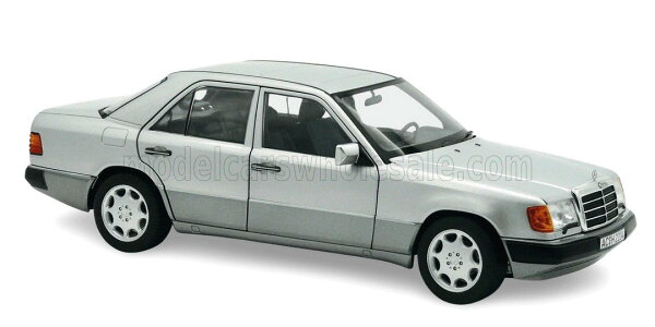 Norev ノレヴ 1/18 ミニカー ダイキャストモデル 1990年モデル メルセデスベンツ MERCEDES BENZ - E-CLASS 230E (W124) 1990 メタリック・ブリリアントシルバー