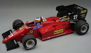 Tecnomodel �e�N�m���f�� 1/12�~�j�J�[ ���W�� �v���|�[�V�������f�� 1984�N���[���s�A��GP ��2�� �t�F���[�� FERRARI - F1 126C4-M2 No.27 2nd EUROPEAN GP 1984 MICHELE ALBORETO �~�P�[���E�A���{���[�g �t�B�M���A