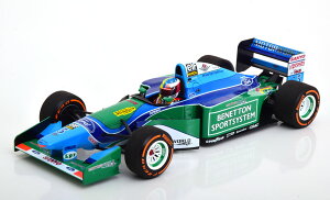 �Đ��Y����! Minichamps �~�j�`�����v�X�@1/18 �~�j�J�[ �_�C�L���X�g���f�� 2017�N�x���M�[GP �~�b�N�E�V���[�}�b�n �f������ Benetton F1 B194 BENETTON - F1 B194 FORD MILD SEVEN (CAR OF MICHAEL SCHUMACHER 1994 WORLD CH