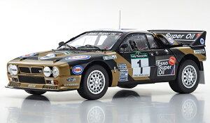 Kyosho  1/18 ~jJ[ _CLXgf 1985N[sAJ@b `A LANCIA RALLY 037 1985 PIANCAVALLO #1