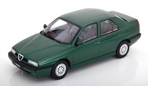 Triple9 1/18 ~jJ[ _CLXgf 1992Nf At@I ALFA ROMEO 155 1992 BLACK INTERIOR - GREEN MET O[^bNEubNCeA