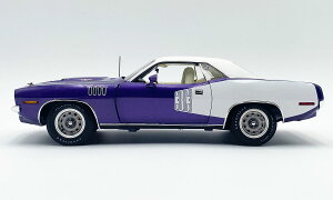 ACME 1/18 �~�j�J�[ �_�C�L���X�g���f�� 1971�N���f�� �v�����X Plymouth Cuda 383 1971 with Vinyl Top ���@�C�I���b�g