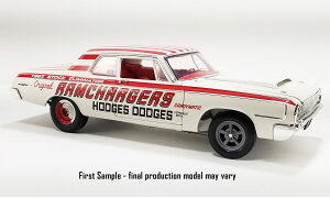 ACME 1/18 ~jJ[ _CLXgf 1964Nf _bW Dodge 330 1964 - Ramchargers