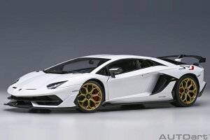 AUTOart �I�[�g�A�[�g 1/18 �~�j�J�[ �R���|�W�b�g�_�C�L���X�g���f�� 2019�N���f�� �����{���M�[�j �A�x���^�h�[�� Lamborghini Aventador SVJ �p�[���z���C�g