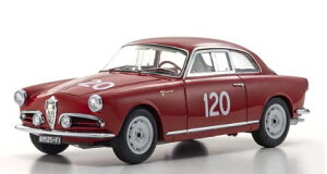 Kyosho Original  1/18 ~jJ[ _CLXgf 1956N~b~A At@I ALFA ROMEO - GIULIETTA SV SPRINT VELOCE No.120 MILLE MIGLIA 1956 G.BECUCCI - P.CAZZATO