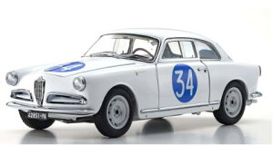 Kyosho Original  1/18 ~jJ[ _CLXgf 1960N^KtH[I At@I ALFA ROMEO GIULIETTA SV SPRINT VELOCE No.34 TARGA FLORIO 1960 "EMANUELE" - "ALDEBARAN" (CHECCO D'ANGELO)