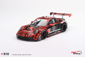 Top Speed 1/18 �~�j�J�[ ���W�� �v���|�[�V�������f�� 2023�N�Z�u�����O12���� �N���X�D�� �|���V�F PORSCHE - 911 992 GT3 R TEAM PFAFF MOTORSPORTS No.9 WINNER GTD PRO CLASS 12h SEBRING 2023 K.BACHLER - P.PILET - L.VANTHOOR