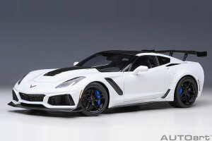 AUTOart I[gA[g 1/18 R|WbgE_CLXgf 2019Nf V{[ Rxbg CHEVROLET - CORVETTE C7 ZR1 2019 - ARCTIC WHITE zCg