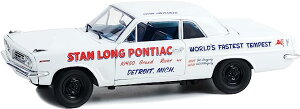 Highway 61 1/18 ミニカー ダイキャストモデル 1963年モデル ポンティアック Pontiac Tempest - Stan Long Pontiac, Detroit, Michigan "World's Fastest Tempest" - Driven by Stan Antlocer