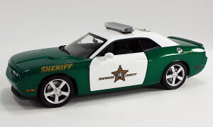 ACME 1/18 ~jJ[ _CLXgf 2009Nf _bW Dodge Challenger R/T 2009 *Broward County* t_Bu[hSx@ w/LED light Bar iLEDpgCgo[tj