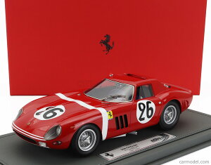 BBR 1/18 ~jJ[ WEv|[Vf 1964N}24 tF[ FERRARI - 250 GTO 3.0L V12 TEAM NORTH AMERICAN RACING N.A.R.T. No.26 24h LE MANS 1964 ED HUGUS - JOSE ROSINSKI
