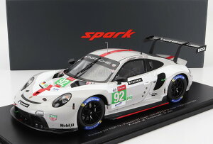 Spark 1/18 ~jJ[ W v|[Vf 2021N}24 LMGTE NX3 |VF Porsche 911 RSR-19 No.92 Porsche GT Team 3rd LMGTE Pro class 24H Le Mans 2021 K. Estre - M. Christensen - N. Jani