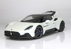 BBR 1/18 ミニカー ダイキャストモデル 2020年モデル マセラティ MASERATI - MC20 GLOSS BLACK ROOF 2020 - BIANCO AUDACE ホワイトメタリック・ブラックルーフ