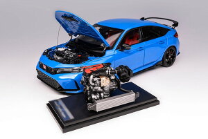 MotorHelix [^[wbNX 1/18 ~jJ[ _CLXgf 2023Nf z_ VrbN Honda Civic Type-R FL5 2023 Racing Blue Pearl u[ 1/18 scale GWN[EfBXvCGWt
