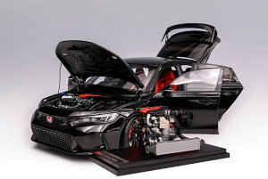 MotorHelix [^[wbNX 1/18 ~jJ[ _CLXgf 2023Nf z_ VrbN Honda Civic Type-R FL5 2023 Crystal Black Pearl ubN^bN 1/18 scale GWN[EfBXv