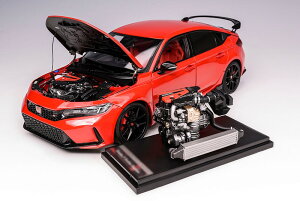 MotorHelix [^[wbNX 1/18 ~jJ[ _CLXgf 2023Nf z_ VrbN Honda Civic Type-R FL5 2023 Rallye Red bh 1/18 scale fBXvCGWEGWN[t