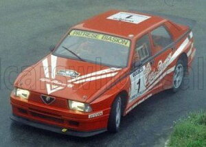 Top Marques gbv}PX 1/18 ~jJ[ W v|[Vf 1988NWEfEC^A Df At@I ALFA ROMEO - 75 TURBO EVOLUZIONE IMSA No.1 WINNER GIRO D'ITALIA 1988 RICCARDO PATRESE - MI