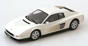 KK Scale 1/18 �~�j�J�[ �_�C�L���X�g���f�� 1986�N���f�� �t�F���[�� �e�X�^���b�T FERRARI TESTAROSSA 1986 �z���C�g