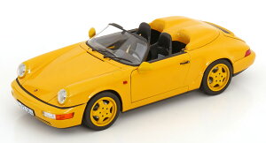 Norev �m���� 1/18 �~�j�J�[ �_�C�L���X�g���f�� 1993�N���f�� �|���V�FPorsche 911 Speedster 1993 Speed Yellow �C�G���[