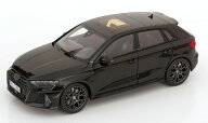 Norev 1/18 ミニカー ダイキャストモデル 2025年モデル アウディ AUDI - A3 RS3 2025 Myth black ブラッ…
