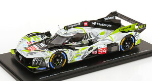 Spark 1/18 �~�j�J�[ ���W�� �v���|�[�V�������f�� 2025�N���}��24���� �v�W���[ PEUGEOT - 9X8 X6H 2.6L TURBO V6 TEAM PEUGEOT TOTALENERGIES No.94 24h LE MANS 2025 LOIC DUVAL - MALTHE JAKOBSEN - STOFFEL VANDOORNE