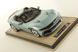 MR Collection 1/18 �~�j�J�[ ���W�� �v���|�[�V�������f�� 2024�N���f�� �t�F���[�� 12�`�����h�� FERRARI - 12 CILINDRI V12 830cv SPIDER OPEN 2024 - CELESTE TREVI ���C�g�u���[���^���b�N