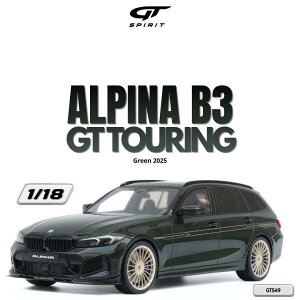 GT Spirit gts549 1/18 �~�j�J�[ ���W�� �v���|�[�V�������f�� 2025�N���f�� �A���s�i BMW - 3-SERIES ALPINA B3 TOURING SW STATION WAGON (G21) 2025 �O���[�����^���b�N