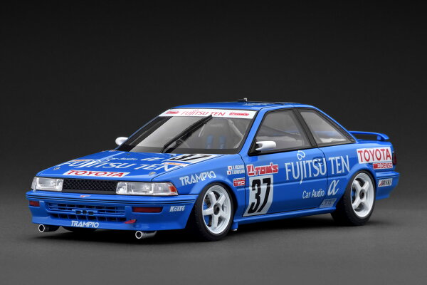 Ignition Model イグニションモデル 1/18 ミニカー レジン プロポーションモデル 1991年JTC トヨタ FUJITSU TEN TOM'S  COROLLA (#37) 1991 JTC