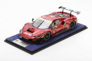 Looksmart 1/18 �~�j�J�[ ���W�� �v���|�[�V�������f�� 2024�N FIA GT���[���h�J�b�v �t�F���[�� FERRARI 296 GT3 3.0L TURBO V6 TEAM HARMONY RACING No.51 MACAU GP FIA GT WORLD CUP 2024 DANIEL GARDANO SERRA