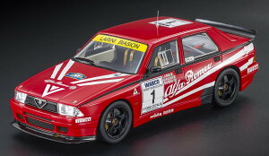 Top Marques gbv}PX 1/18 ~jJ[ W v|[Vf 1989N WEfEC^A 2 At@I ALFA ROMEO - 75 TURBO EVOLUZIONE IMSA No.1 2nd GIRO D'ITALIA 1989 NICOLA LARINI - MIKI BIASION - 