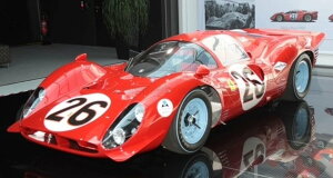 Top Marques �g�b�v�}���N�X 1/18 �~�j�J�[ ���W�� �v���|�[�V�������f�� 1967�N�f�C�g�i24���� �t�F���[�� FERRARI - 412P 4.0L V12 TEAM N.A.R.T. NORTH AMERICAN RACING No.33 24h DAYTONA 1967 WILLY MAIRESSE - JEAN BEURLYS