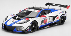 Top Speed 1/18 �~�j�J�[ ���W�� �v���|�[�V�������f�� 2025�N�Z�u�����O12���� �V�{���[ �R���x�b�g CHEVROLET - CORVETTE Z06 GT3.R 5.5L V8 TEAM PRATT MILLER MOTORSPORT No.3 IMSA 12h SEBRING 2025 DANIEL JUNCADELLA - ALEXANDER SI