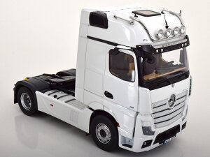 NZG 1/18 �~�j�J�[ �_�C�L���X�g���f�� 2018�N���f�� �����Z�f�X�x���c MERCEDES BENZ - ACTROS 2 1863 GIGASPACE 4x2 MIRRORCAM TRACTOR TRUCK 2-ASSI 2018 �z���C�g