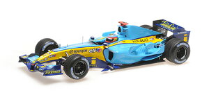 Minichamps 1/18 ~jJ[ _CLXgf 2005N9uWGP 3 [h`sI m[ RENAULT F1 TEAM R25 FERNANDO ALONSO 3RD PLACE BRAZIL GP 2005 WORLD CHAMPION tFihEA\ ŔN