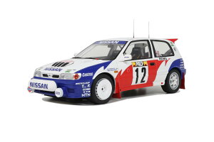Otto Mobile otm461 Ibgr 1/18 ~jJ[ Wf 1992N[EeJ Y NISSAN - SUNNY GTi-R TEAM NISSAN MOTORSPORT EUROPE No.12 RALLY MONTECARLO 1992 TOMMY MAKINEN - SEPPO HARJANNE