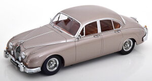 KK Scale 1/18 �~�j�J�[ �_�C�L���X�g���f�� 1959�N���f�� �W���K�[ JAGUAR - MKII 3.8 1959 - PEARL SILVER �p�[���V���o�[