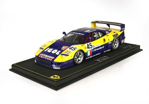 BBR 1/18 �~�j�J�[ ���W�� �v���|�[�V�������f�� 1996�N���}��24���� �t�F���[�� FERRARI - F40 GTE 3.5L TURBO V8 TEAM ENNEA SRL IGOL No.45 24h LE MANS 1996 J.M.GOUNON - E.BERNARD - P.BELMONDO