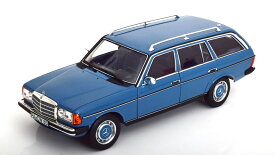 Norev 1/18 ダイキャストモデル 1980年モデル メルセデスベンツ MERCEDES BENZ - E-CLASS 200TE SW STATION WAGON T-MODEL (S123) 1980 ブルー