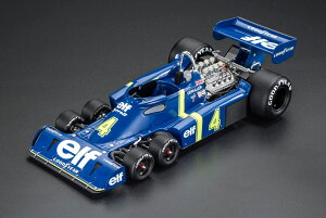 GP Replicas 1/18 ~jJ[ W v|[Vf 1976NiRGP 3 eB TYRRELL - F1 P34 ELF 6 WHEELS No.4 3rd MONACO GP 1976 P.DEPAILLER